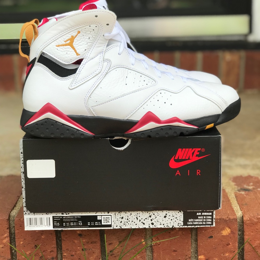 Air Jordan Retro 7 Cardinal Size 11.5